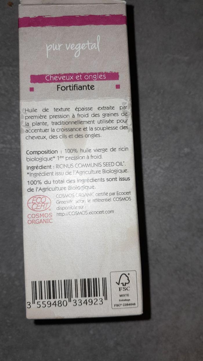 Huile de ricin fortifiante - photo numéro 2