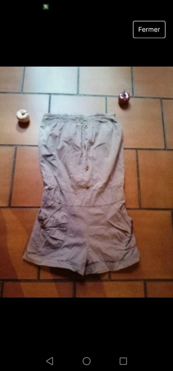 Combishort beige gemo taille 36