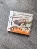 Jeu Nintendo ds leçon de cuisine