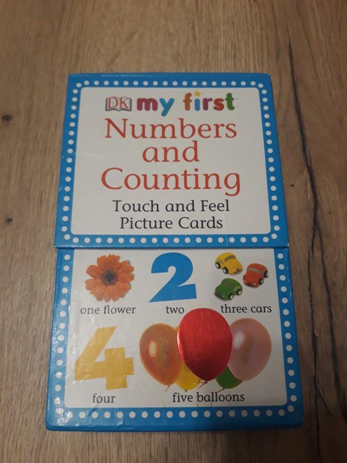 Set de cartes en anglais My numbers and counting - photo numéro 1