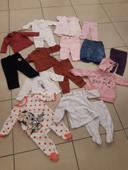 Lot vêtements bébé fille 9 mois