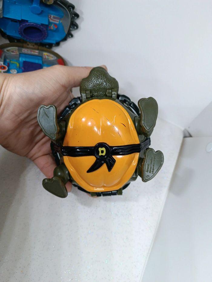 Tmnt Tortue ninja mutant teenage turtle Playset miniature micro pocket space sewer hero technodrome - photo numéro 13