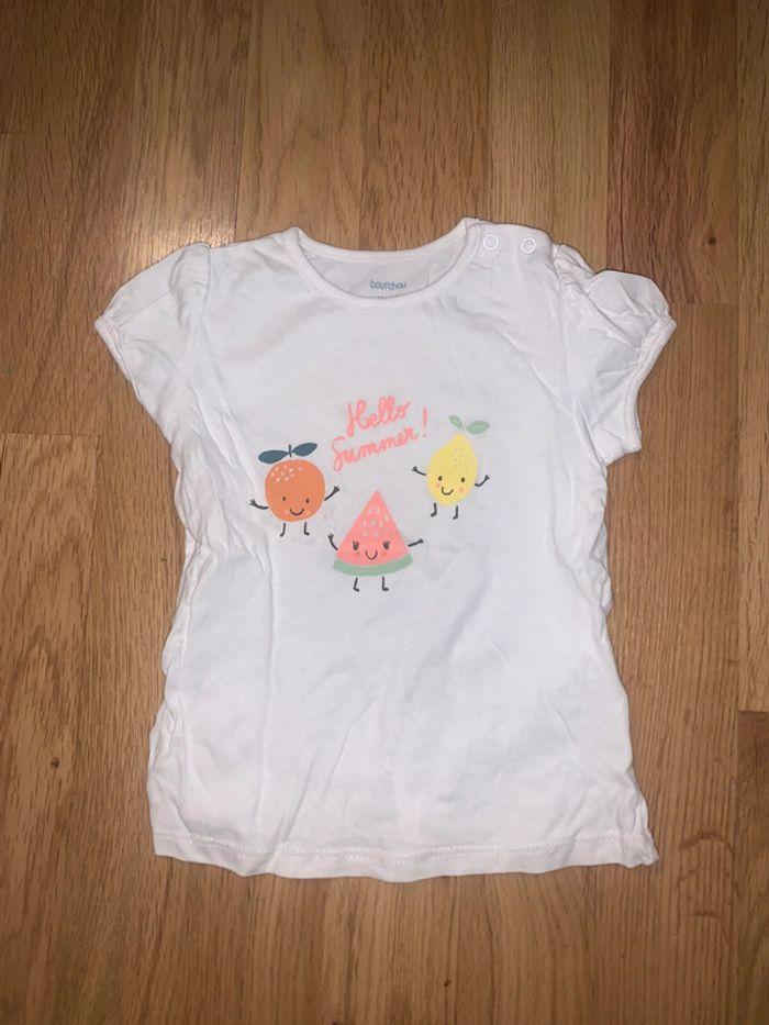 T-shirt 12 mois Bout’chou - photo numéro 1