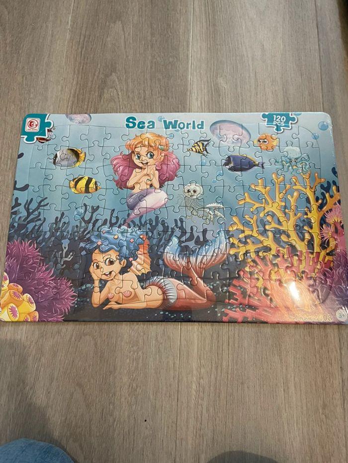 Puzzle Sirènes 120 pièces - photo numéro 1