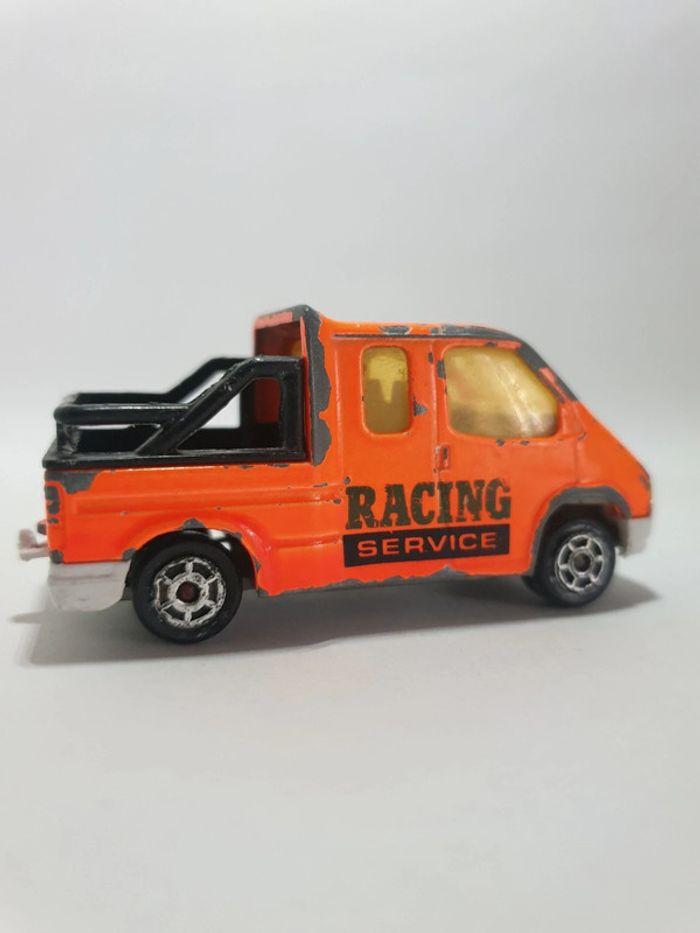 FORD Transit Racing Service Orange Majorette 243 - 1/60 🇫🇷 - photo numéro 7