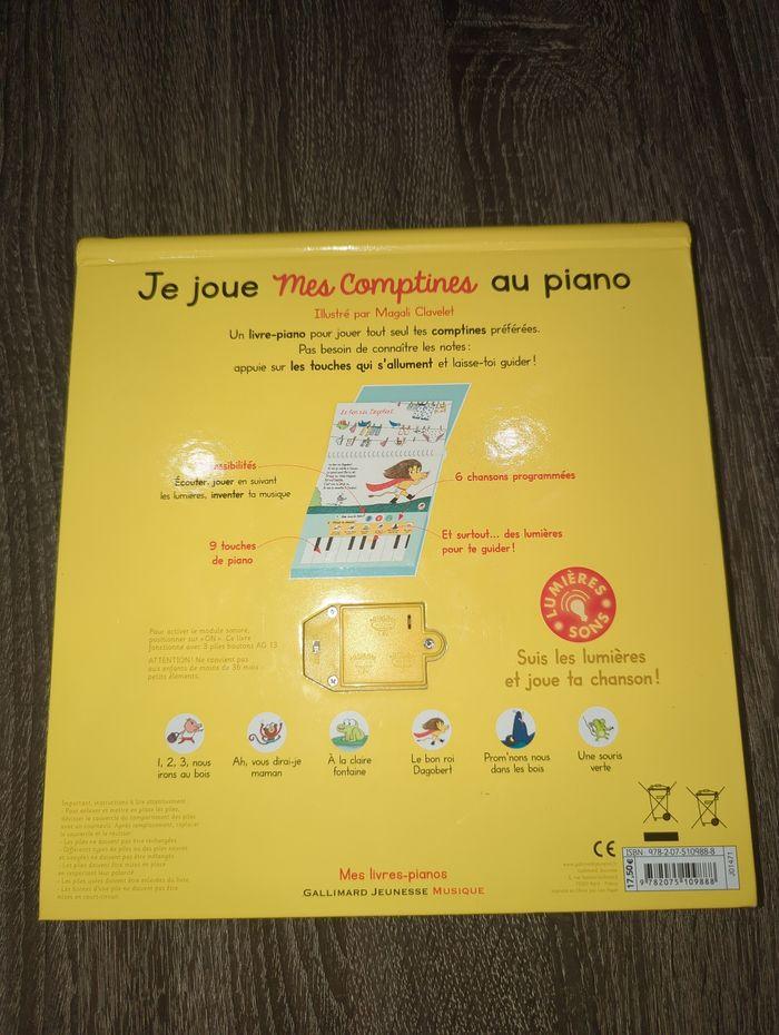 Je joue mes comptines au piano - photo numéro 2