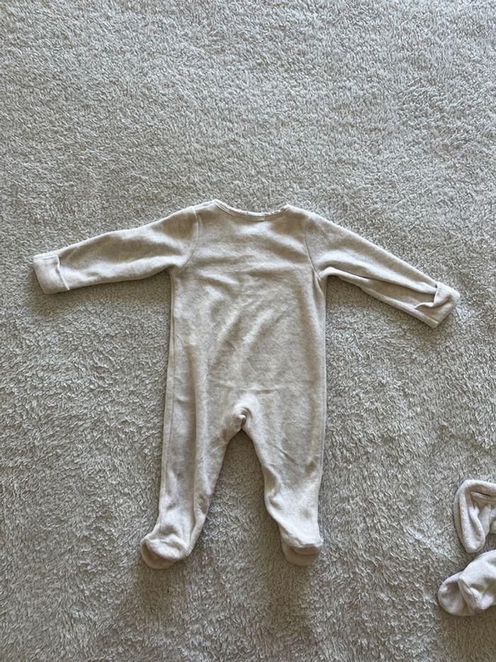 Lot de 3 pyjamas avec moufles intégrées Bout’chou - photo numéro 3