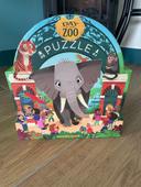 Puzzle enfant 48 pièces « jour au zoo » Crocodile creek