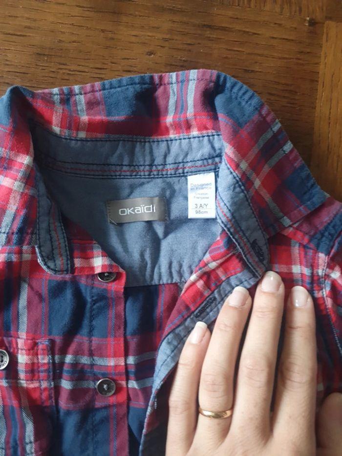 Chemise à manches longues 3 ans - photo numéro 2