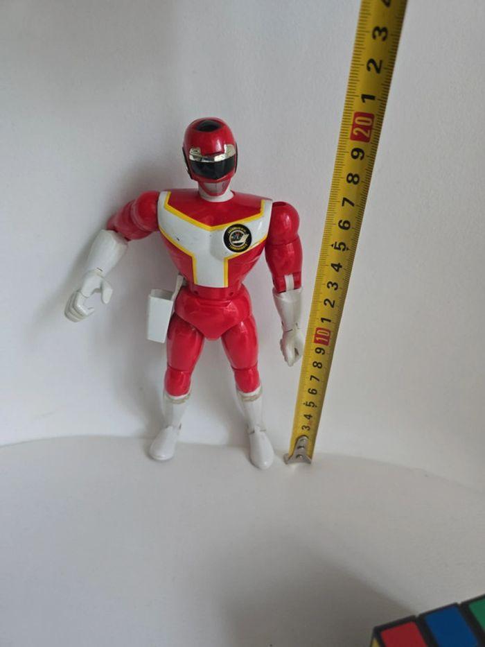 Figurine vintage Ranger Red Bandai figurine 1989 vintage nostalgiques - photo numéro 9