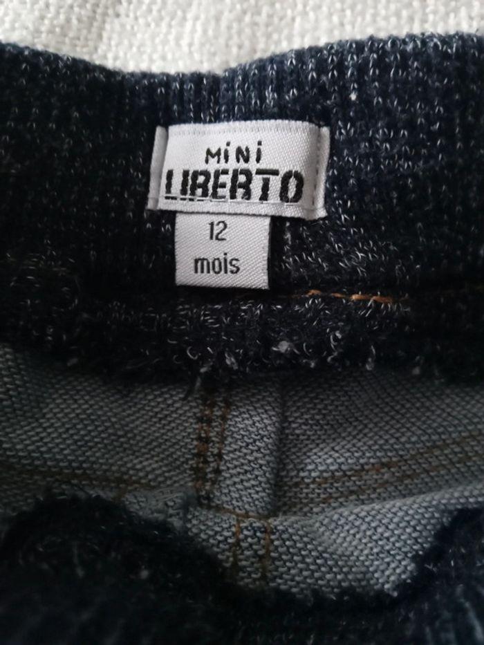 Jean stretch mini liberto 12 mois -V12M043- - photo numéro 2