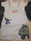 Ensemble marvel 18-24 mois