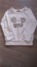 Pull avec un dessin Mickey dessus