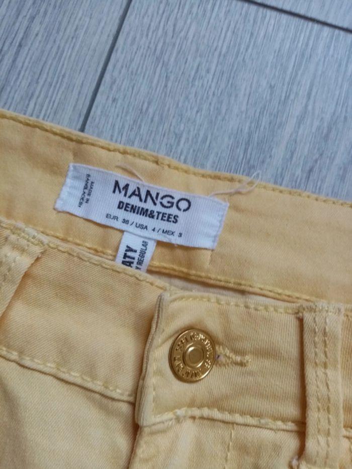 Slim jaune Mango 36 - photo numéro 2