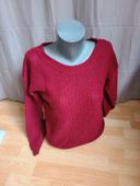 Pull rouge stradivarius M