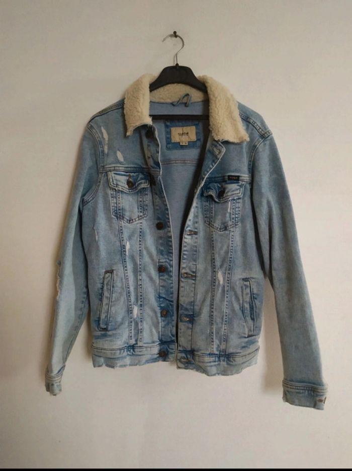 Veste en jean fourée - photo numéro 2