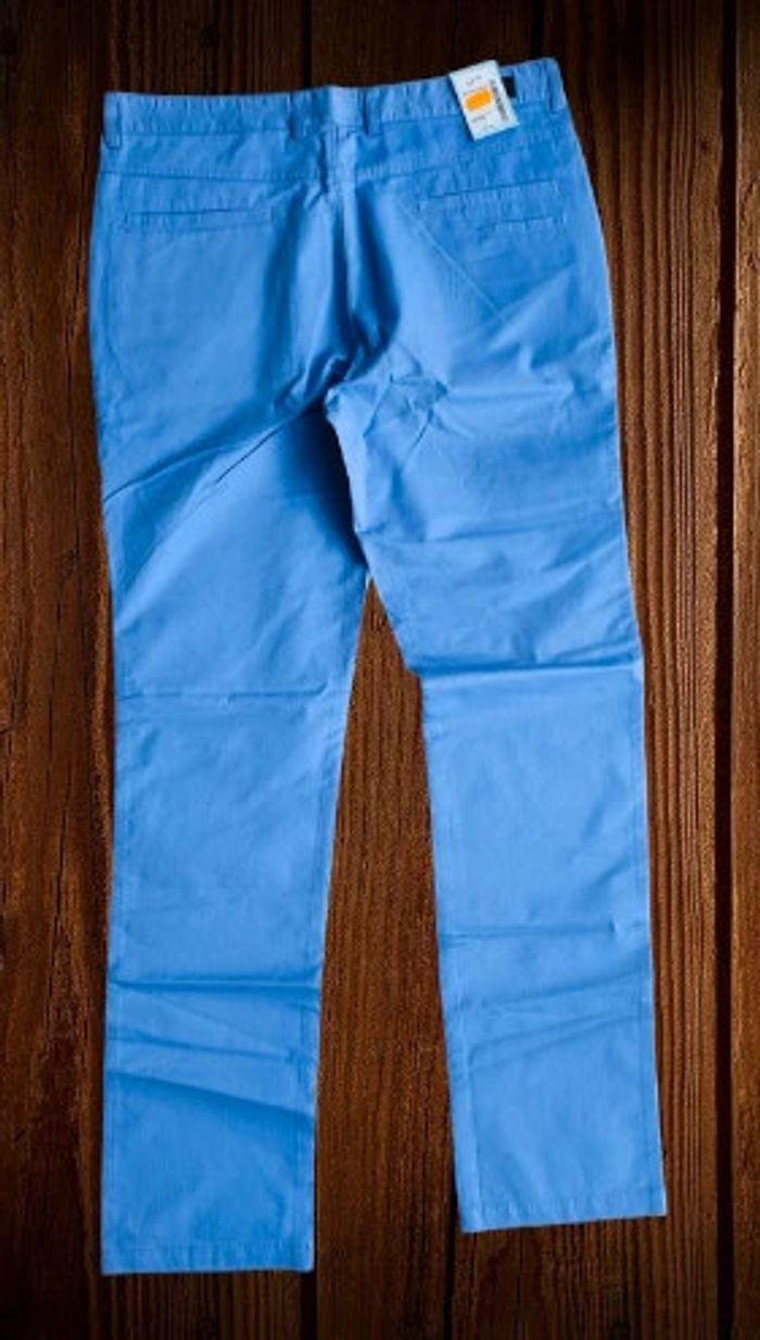 Pantalon bleu Chino - photo numéro 2