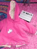 Manteau rose orchestra 9 mois TBE