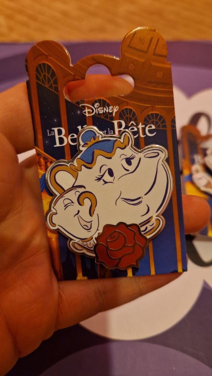 Lot Pin's belle et la bête Disneyland paris - photo numéro 3