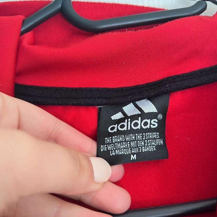 Veste  adidas  rouge et  noire - photo numéro 4