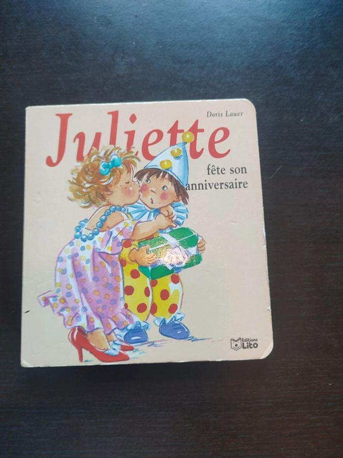 Livre cartonné JULIETTE FETE SON ANNIVERSAIRE - photo numéro 1