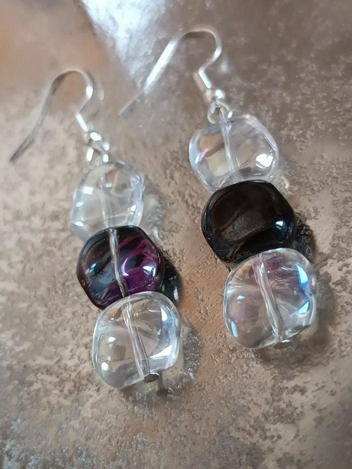 Jolie paire de boucles d'oreilles - photo numéro 3