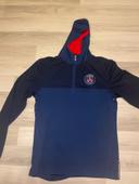 Pull à capuche zipée psg