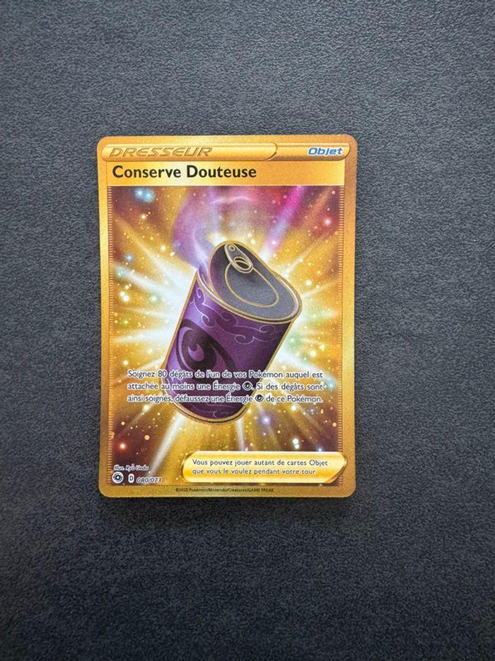 Carte Pokémon Conserve Douteuse 080/073 La voie du maître - photo numéro 1