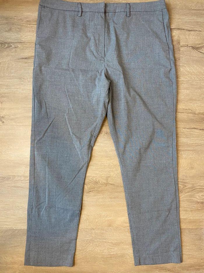 Pantalon chino gris uni Pimkie taille XL / 42 - photo numéro 2