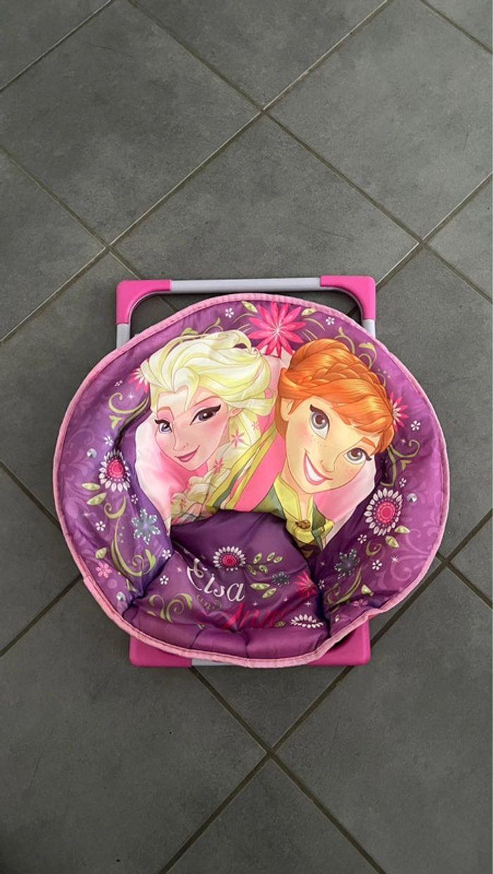 Siège lune pliable Frozen reines des neiges Disney parfait état , pliable - photo numéro 5