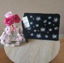 Pochette en velours noire - Pimkie