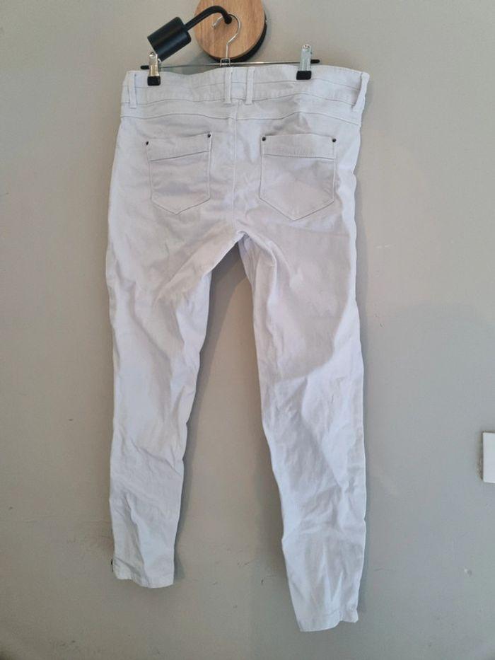 Pantalon blanc Camaieu - photo numéro 2