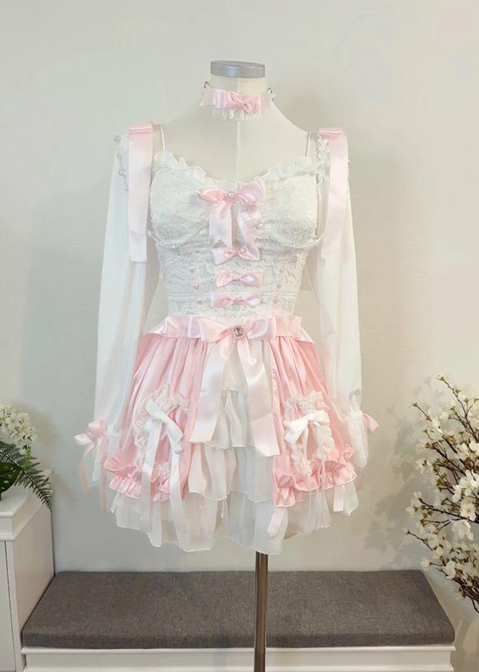 Robe style Princesse Lolita Cosplay Barbie Kawaii - photo numéro 5