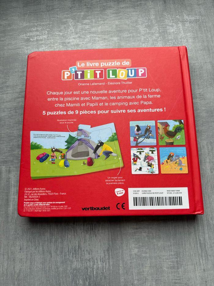 Livre puzzle p’tit loup - photo numéro 5