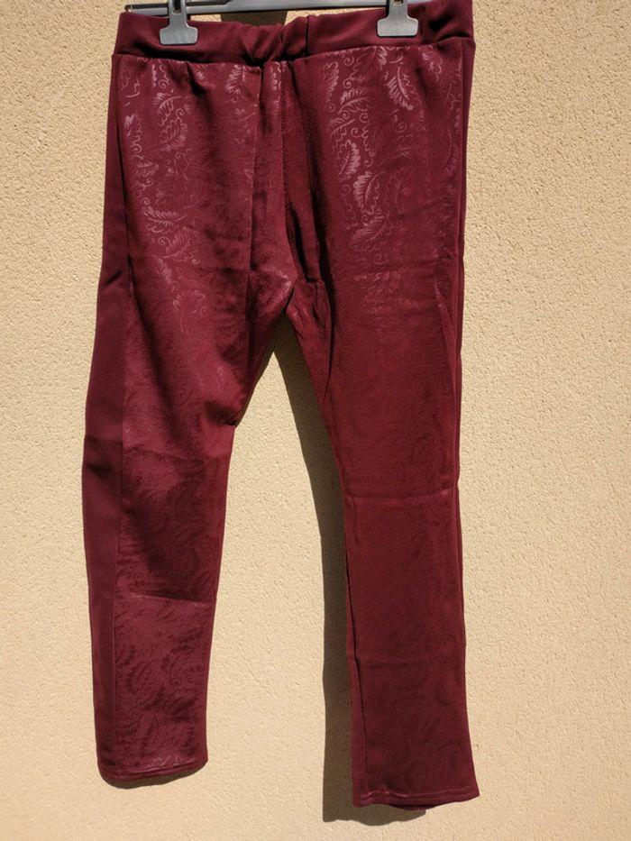 Pantalon bordeaux - photo numéro 3