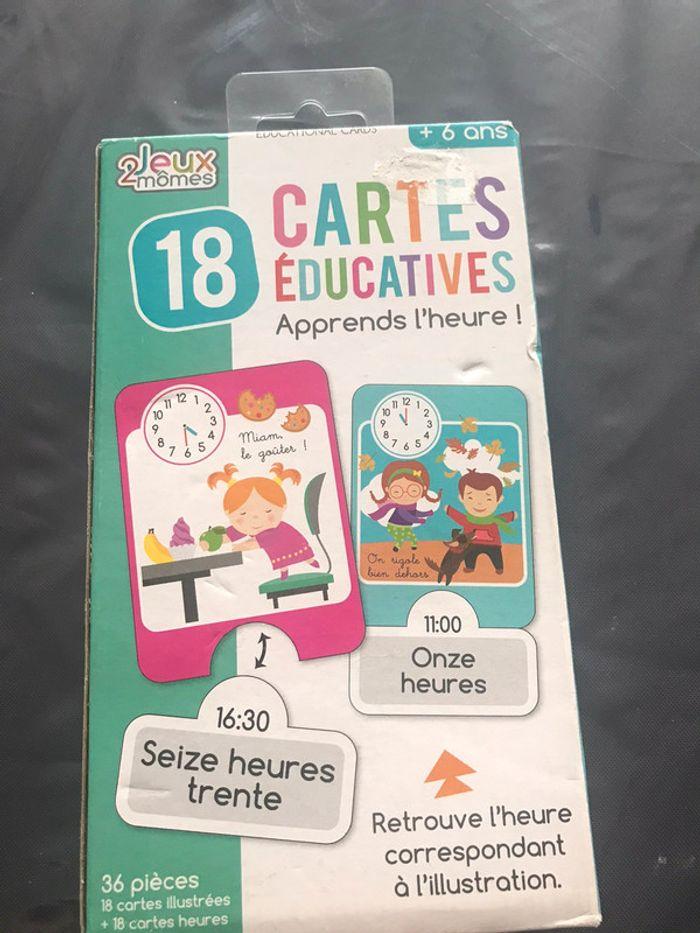 Cartes éducatives - photo numéro 1