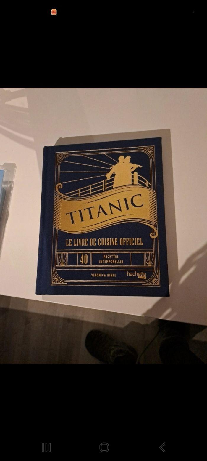 Livre cuisine titanic - photo numéro 1