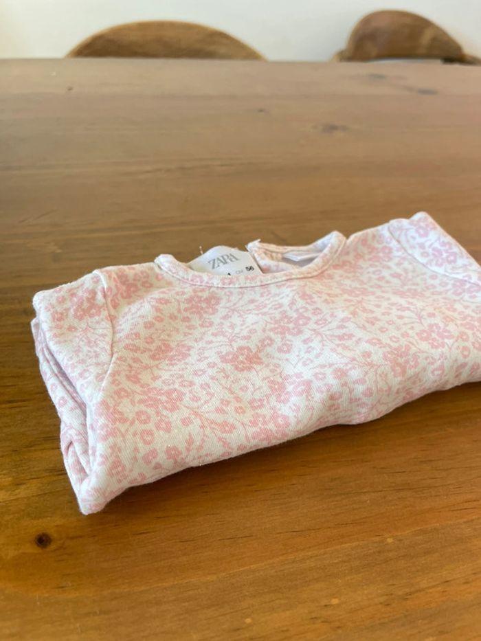 Pyjama coton Zara Kids fille 0-1 mois 56cm - photo numéro 4