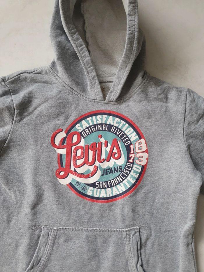 Sweat à capuche garçon Levis 10/12 ans V2 - photo numéro 3