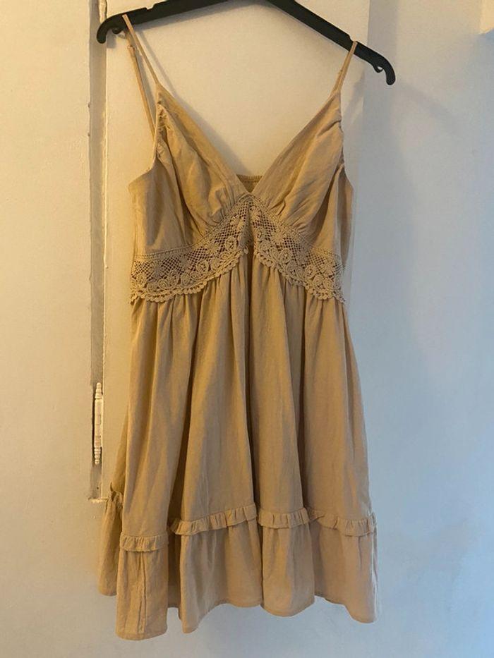 Robe été beige - photo numéro 2