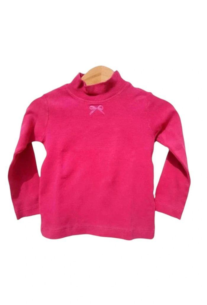 Pull fushia Lili gaufrette 2 ans - photo numéro 1