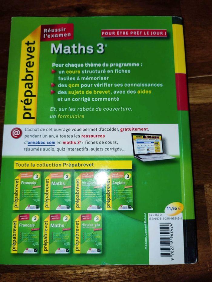 Lot de livres de  math - photo numéro 4