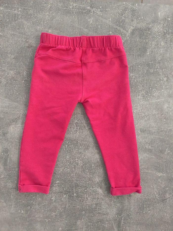 Pantalon rose Kiabi 24 mois - photo numéro 3