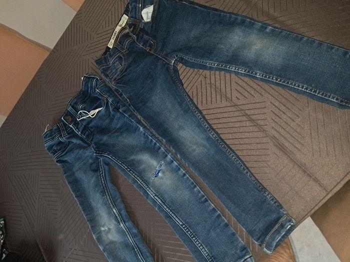 Lot 2  jeans 4ans garçon - photo numéro 1