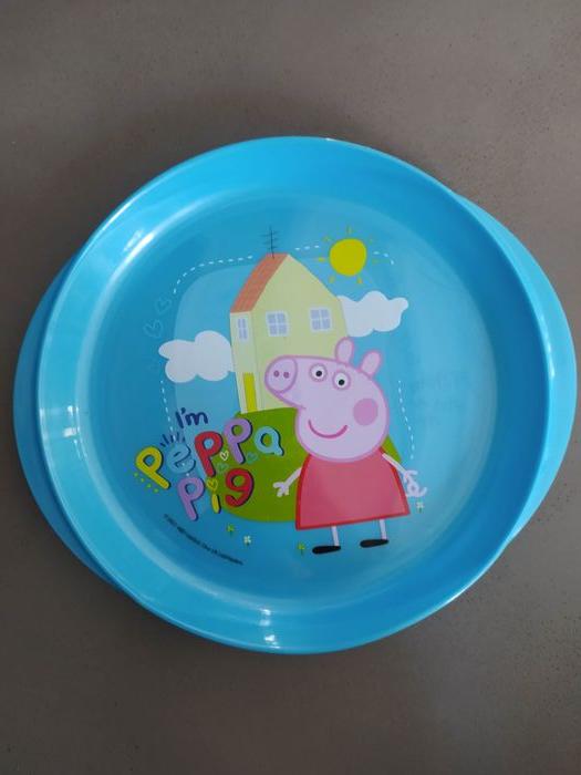 Assiette plastique Peppa Pig - photo numéro 1