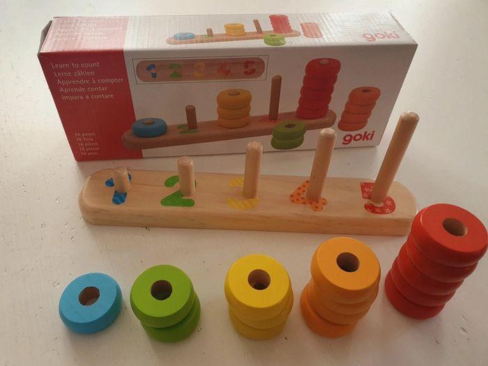 Jeu en bois pour apprendre à compter GOKI - photo numéro 2