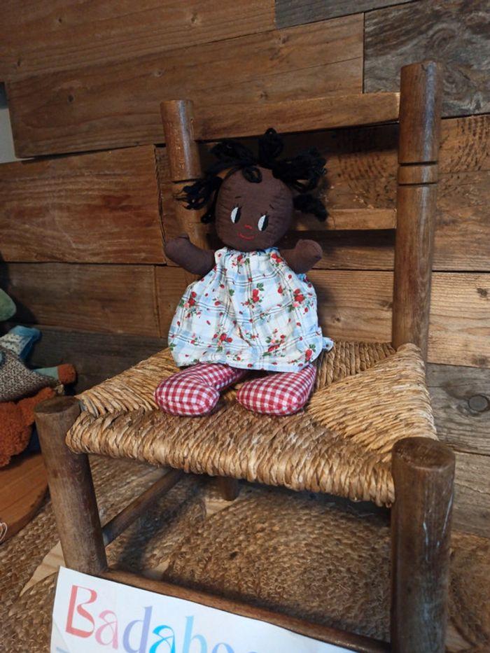 peluche poupée noire  l'aventure du sucre tbe - photo numéro 2