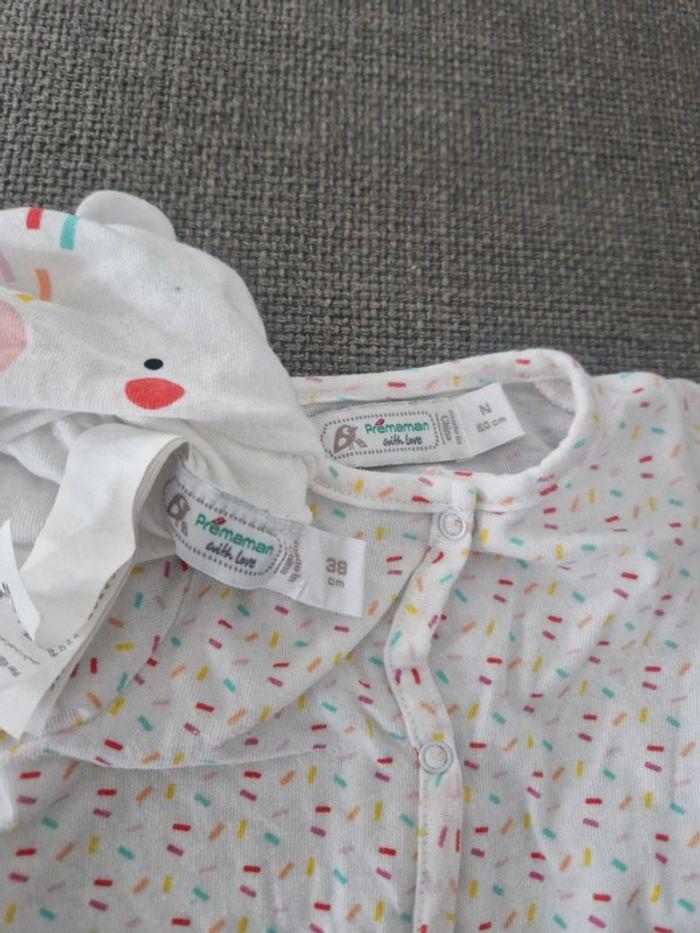 Lot de 5 pyjamas en coton Orchestra taille naissance 50cm - photo numéro 17