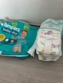 7 couches taille 7 Pampers