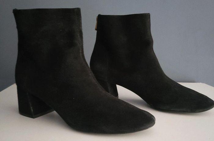 Bottines "Escarpins & Other Stories" noir taille 38 en tres bon etat - photo numéro 5